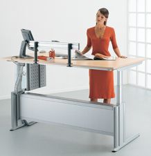 Bewegtes Büro